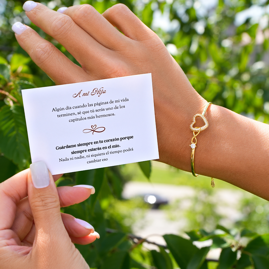 Vinya: Pulsera Infinito y Corazón Eterno