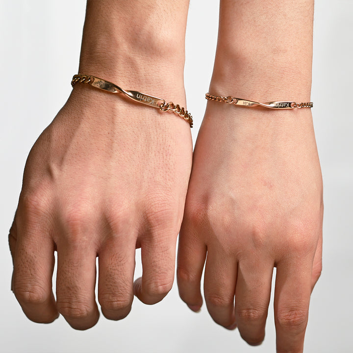 Pulseras Vinya: Vínculo Eterno Personalizado - 1+1 Gratis