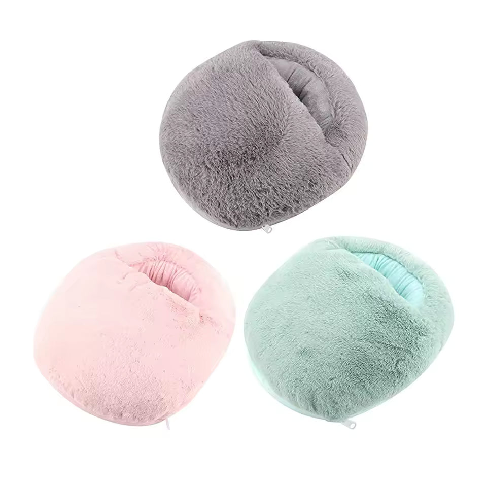 Vinya Calidez Placentera: Calentador de Pies de Felpa